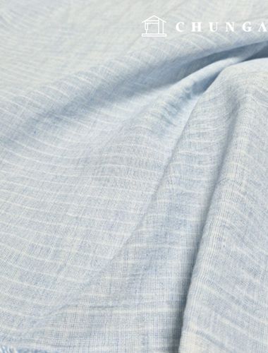 紗布布料，棉質，可水洗，藍色，條紋，人字紋，2種類型