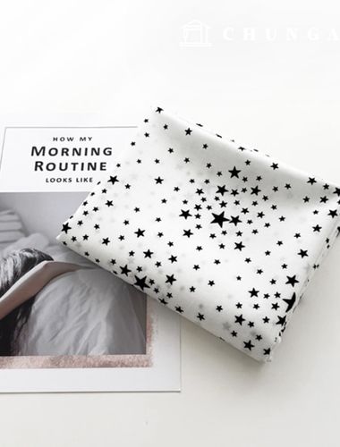 棉布20平方公尺圖案黑星