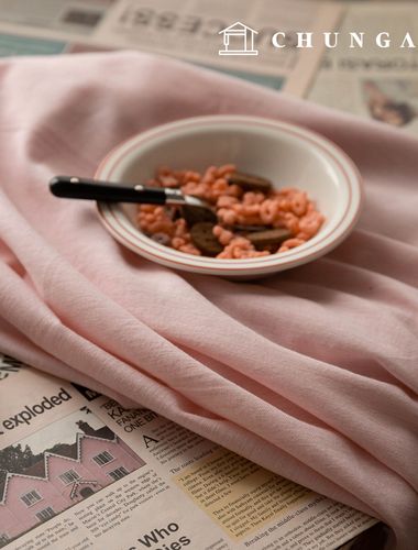 棉布扁平布玫瑰色