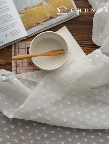 雪紡布料，聚酯纖維布料，花卉圖案，花朵圖案，寬面紗，2 種類型