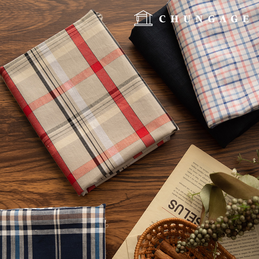 4種平紋織物網格