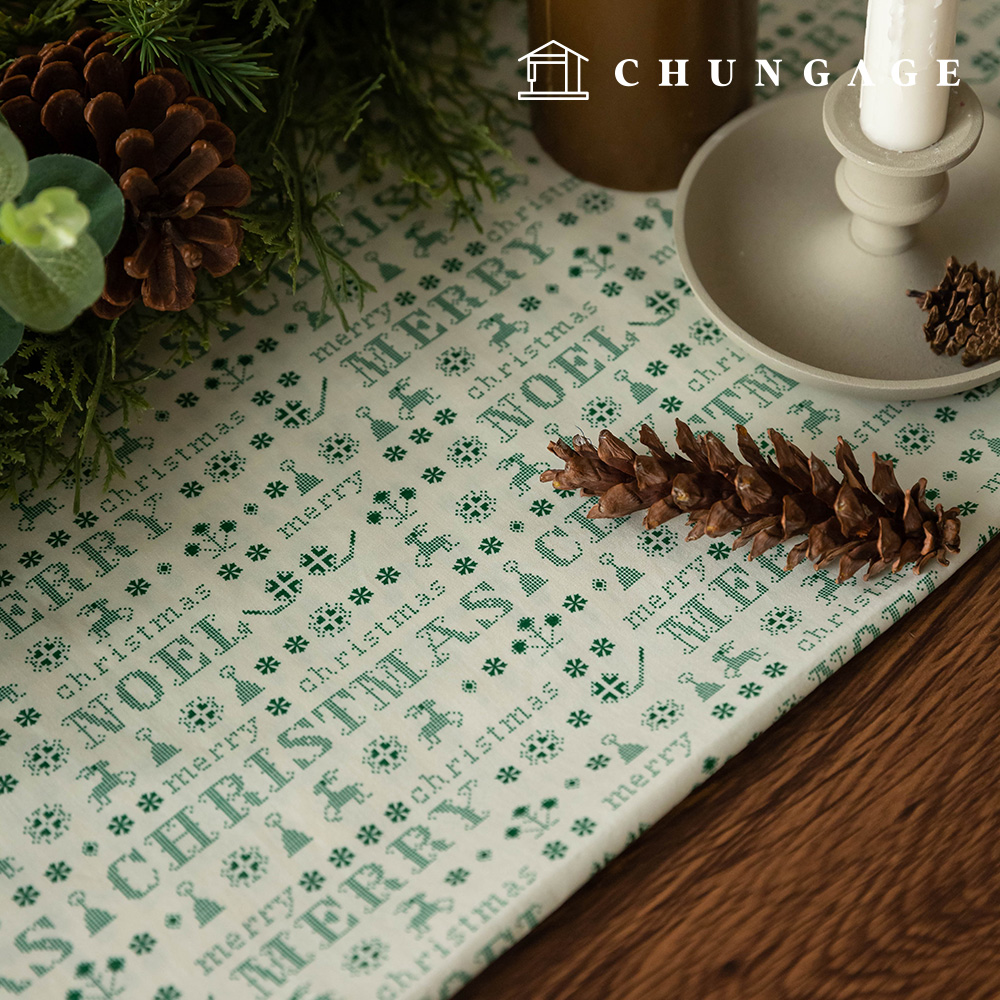 40片純棉高密度聖誕布料,最小的諾埃爾