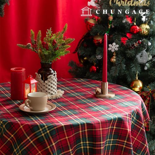 壁虎圖案布料 聖誕節布料 棉牛津布 冬季修復/舊壁虎圖案布料 冬季櫻桃黃紅色