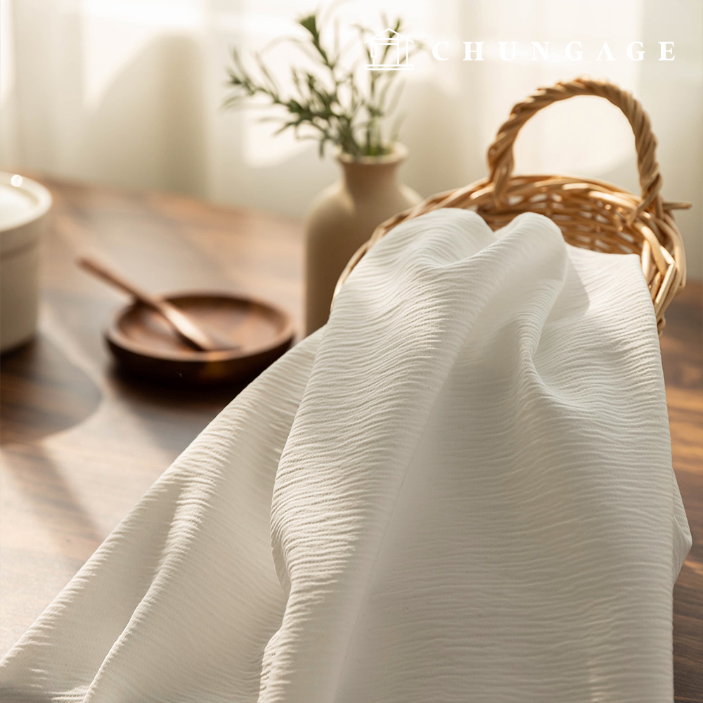 綿 聚酯混紡，平紋布料，棉質布料，全長 Ravena