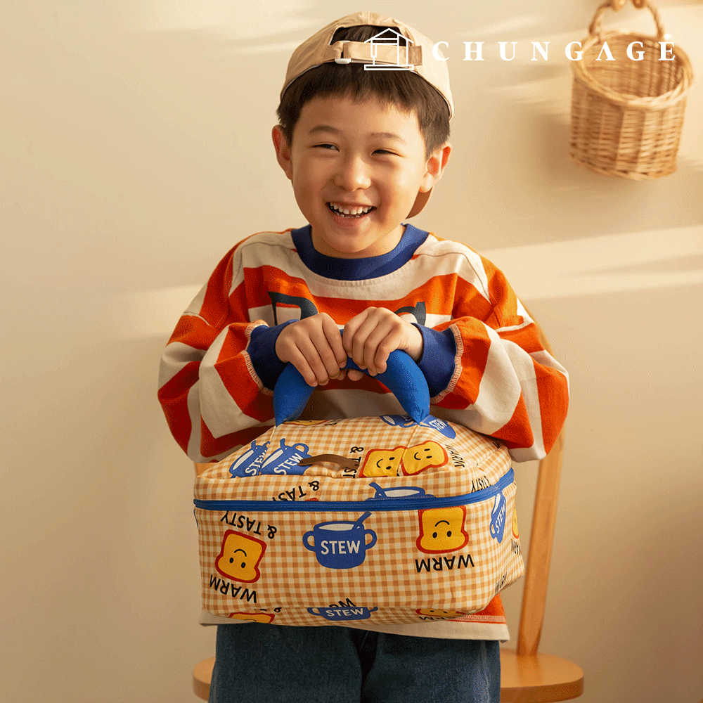 棉布 格紋 復古/仿舊布 20 支 Toast and Stew 413