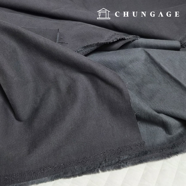 氨綸布料,生物水洗服裝布料,20支棉,炭灰色