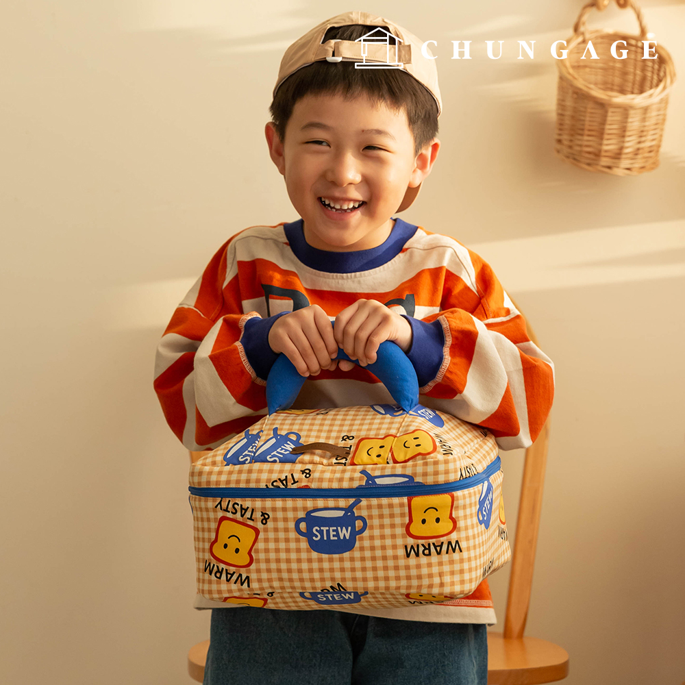 棉布 格紋 復古/仿舊布 20 支 Toast and Stew 413