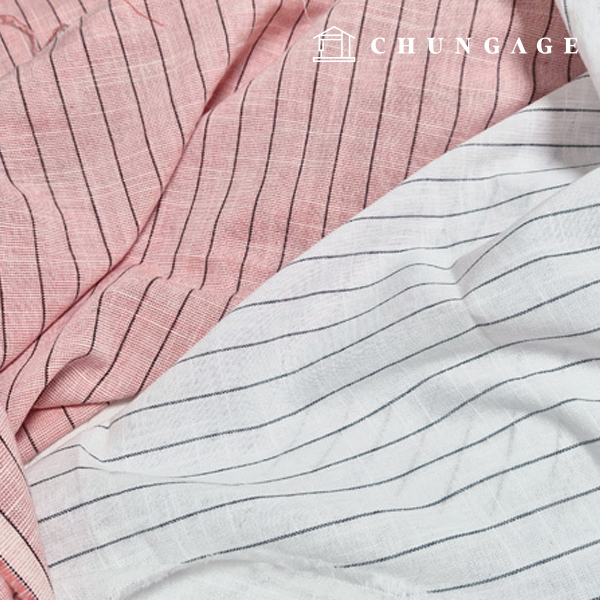 棉布，水藍色，寬 2 厘米，40 英寸，2 種款式，桃色和白色。