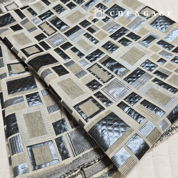 聚酯纖維布料閃光布料 U 型方形 2 種