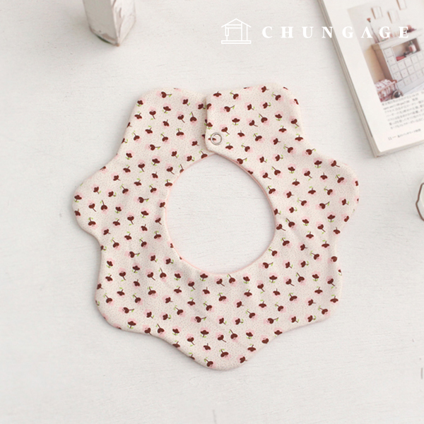 大丸布料有機雙面寬幅櫻花圖案，3種款式