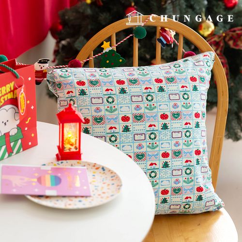 棉布聖誕布 20 枝素色布聖誕禮物 389