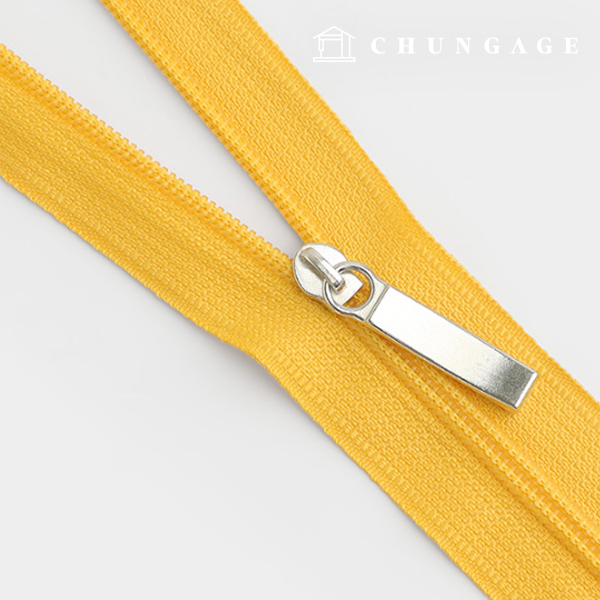Roll Zipper 家用時尚拉鍊 3號 深黃色 68490