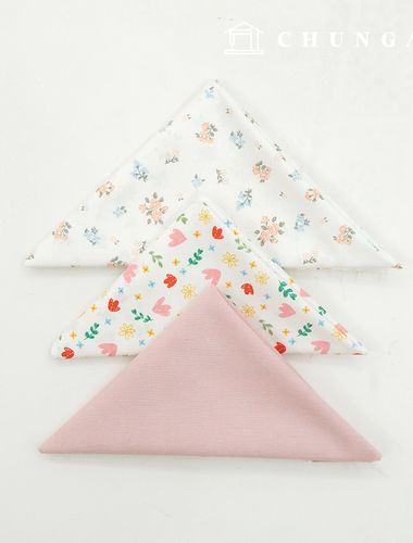 布料包 碎花布料 花朵圖案 毛玩具 狗狗衣服製作碎布 3 種 144