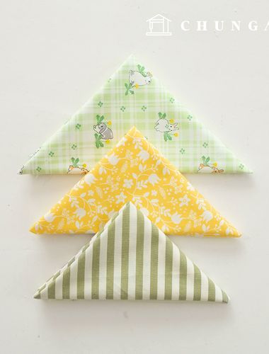 布料包 花邊布料 動物格子 毛線編織玩具 狗狗衣服製作 兔子角落布料 3種145