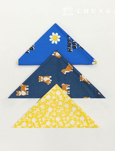 布料包 碎花布料 雛菊碎花布料 棉毛玩具 狗狗衣服製作 3種 119