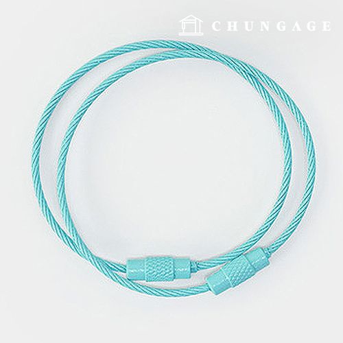 Key O環 O環 O環 鉤花邊 玩具線 天藍 63662