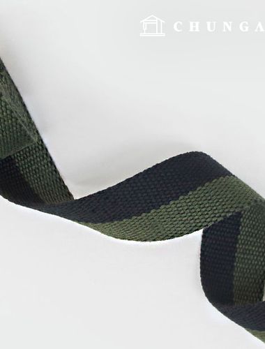 織帶 包配件 織帶 半色 卡其色 黑 30mm 60777