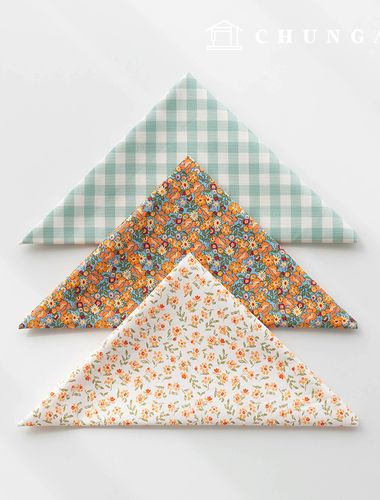 布料包 碎花布料 格紋花紋布料 絨毛玩具 狗狗衣服製作 3種 181