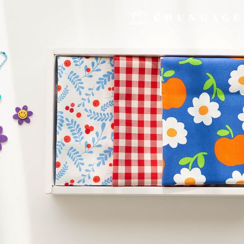 布料包 蕾絲布料 水果花格布料 絨毛玩具 狗狗衣服製作 3 種 187