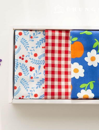 布料包 蕾絲布料 水果花格布料 絨毛玩具 狗狗衣服製作 3 種 187