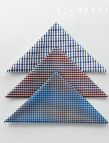 布料包格子彈力邊角料碎布毛皮針織玩具狗衣服製作3種A 3