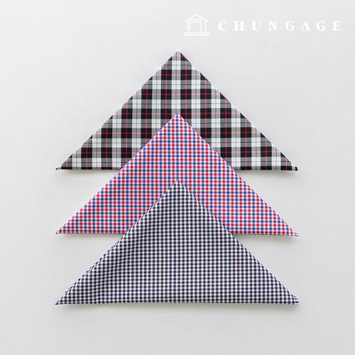 布料包格紋子彈力碎佈邊角料毛皮玩具狗衣服製作3種A 6