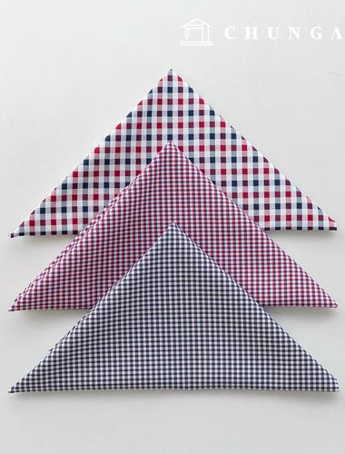 布料包格子彈力邊角料碎布毛皮針織玩具狗衣服製作3種A 1