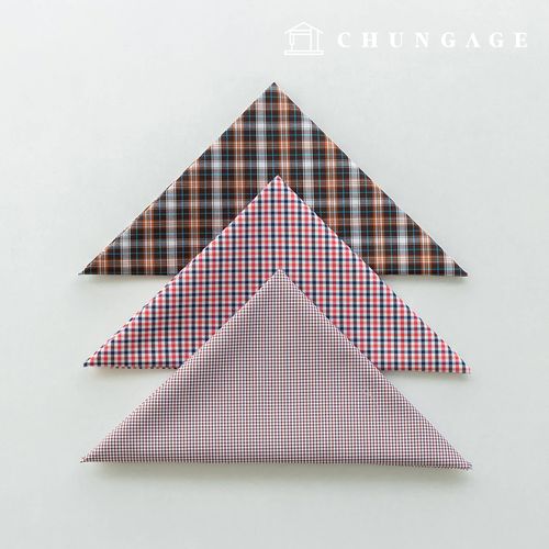 布料包格子彈力廢布料毛皮針織玩具狗衣服製作3種A 17