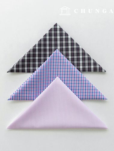 布料包格子彈力邊角料碎布毛皮針織玩具狗衣服製作3種A 11