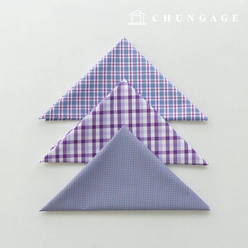 布料包格紋子彈力碎佈邊角料毛皮玩具狗衣服製作3種A 19