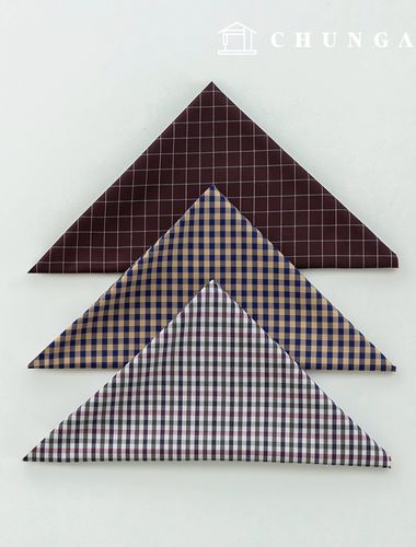 布料包格子彈力邊角料廢布毛皮針織玩具狗衣服製作3種A 24