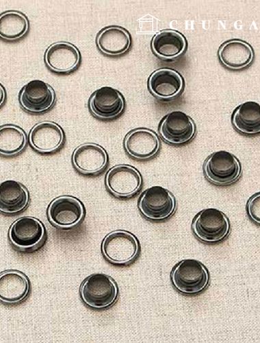 黑色孔眼 3 號，20 個