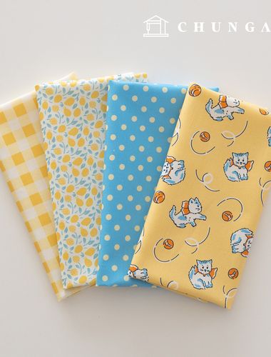 布料包 貓咪碎布 格紋 絨毛玩具 狗狗衣服製作 4種 209