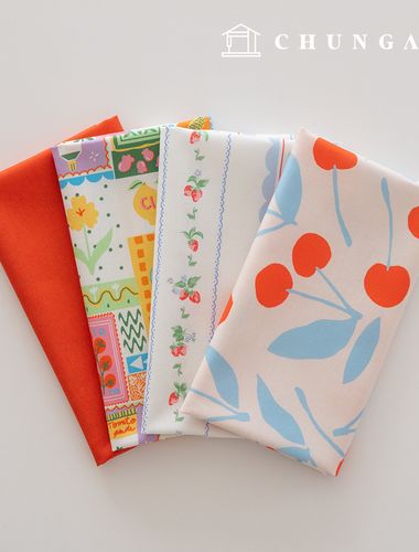 布料包 花朵碎布 水果布 絨毛玩具 狗狗衣服製作 4 類型 215