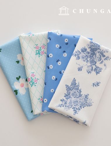 布料包 花朵碎布 格紋 毛絨玩具 狗狗衣服製作 4種 217