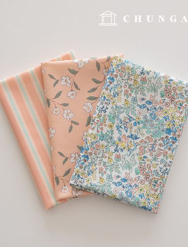 布料包 花朵碎布 條紋布 毛絨玩具 狗衣服製作 3種類型 223