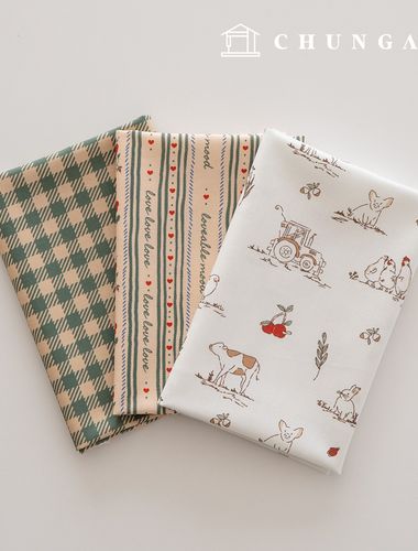 布料包 動物碎布 格紋 絨毛玩具 狗狗衣服製作 3種 226