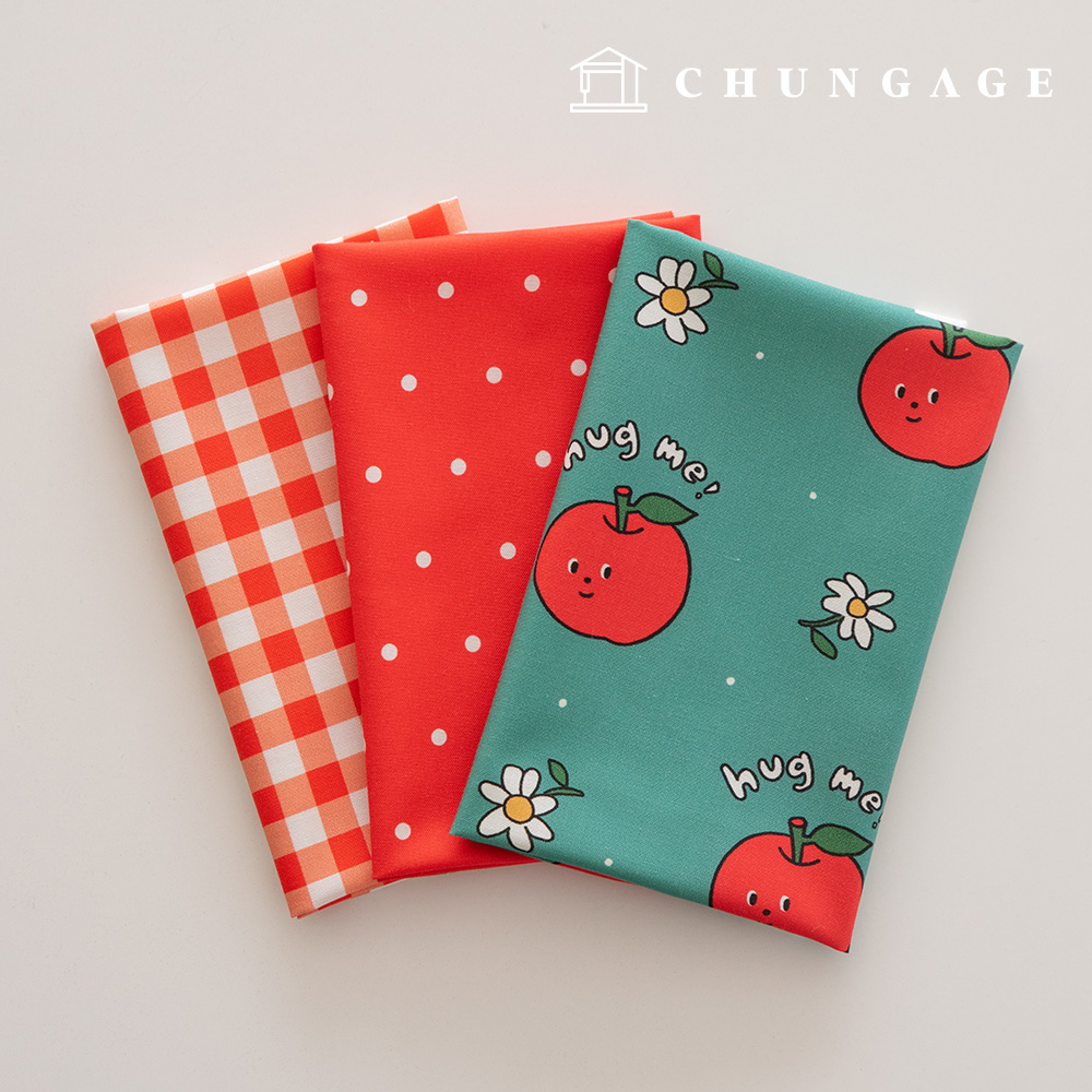 布料包蘋果碎佈格紋毛玩具狗衣服製作3種231