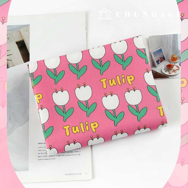 環保抗菌消炎布料 E-DTP 棉 20 枝俗艷鬱金香