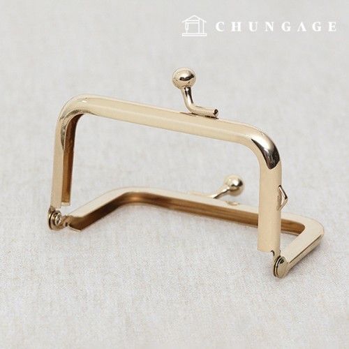 方形敏子相框 8.5公分 金色 86010