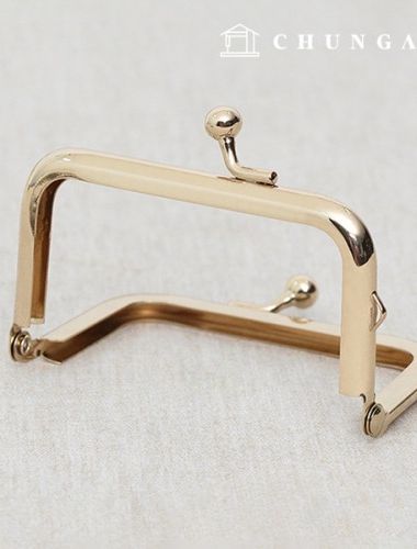 方形敏子相框 8.5公分 金色 86010