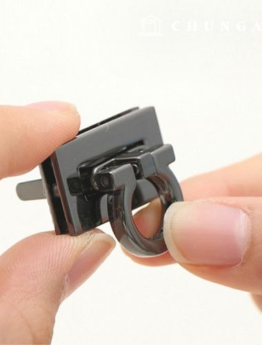 包鎖圓形 3cm Heukjin 73108