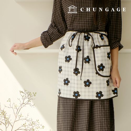 DTP布料圖案 20 個 格子 布料花卉圖案 花卉布料 黑色火絨 410