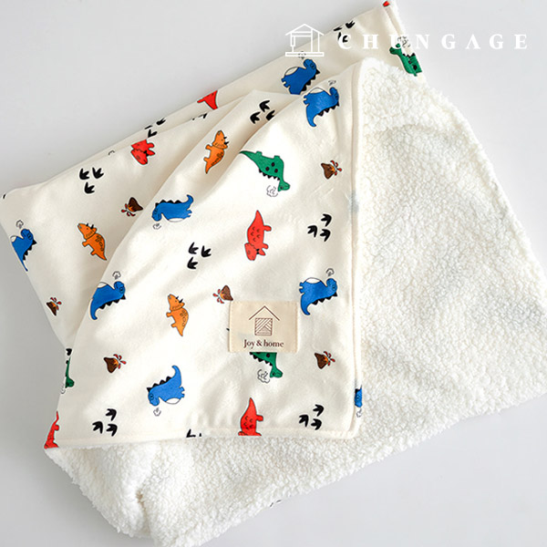 最高品質超細2毫米環保抗菌防黴布料 E-DTP 寬幅冬季布料恐龍