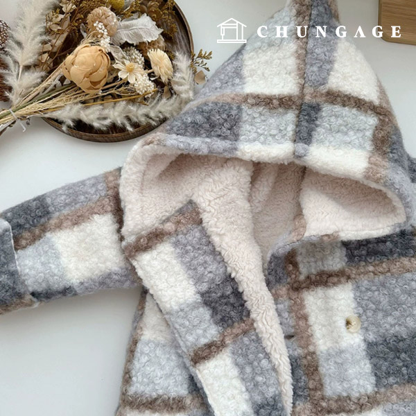 圈圈紋毛絨布料,翻滾圈紋理,冬季布料,冬日氛圍,2種類型