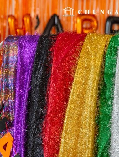 亮片面料閃光皮草舞台服裝萬聖節派對布會合 8 種