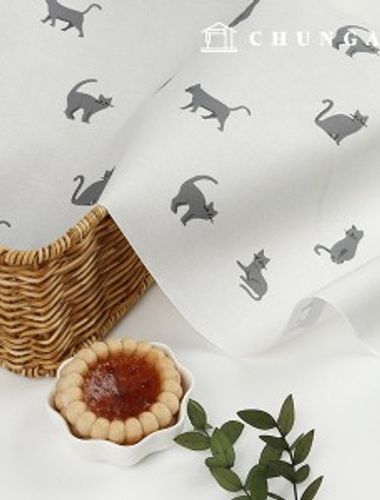 環保抗菌消炎布料E-DTP綿20支貓管家俄羅斯藍