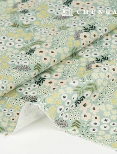 環保抗菌消炎布料E-DTP綿20支Flora Garden