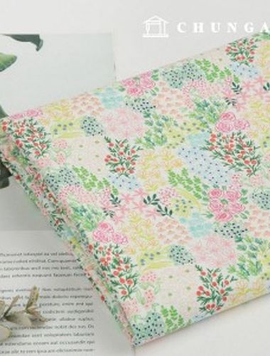 環保抗菌消炎布料E-DTP綿20支Windy Garden