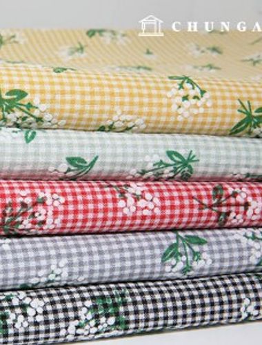 格子佈料棉混紡滌綸寬幅格子屏風5種